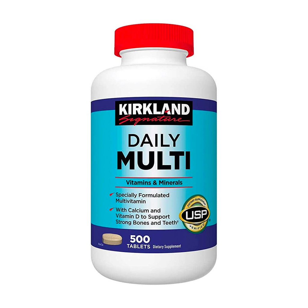 DAILY MULTI  500 TABLETAS KIRKLAND