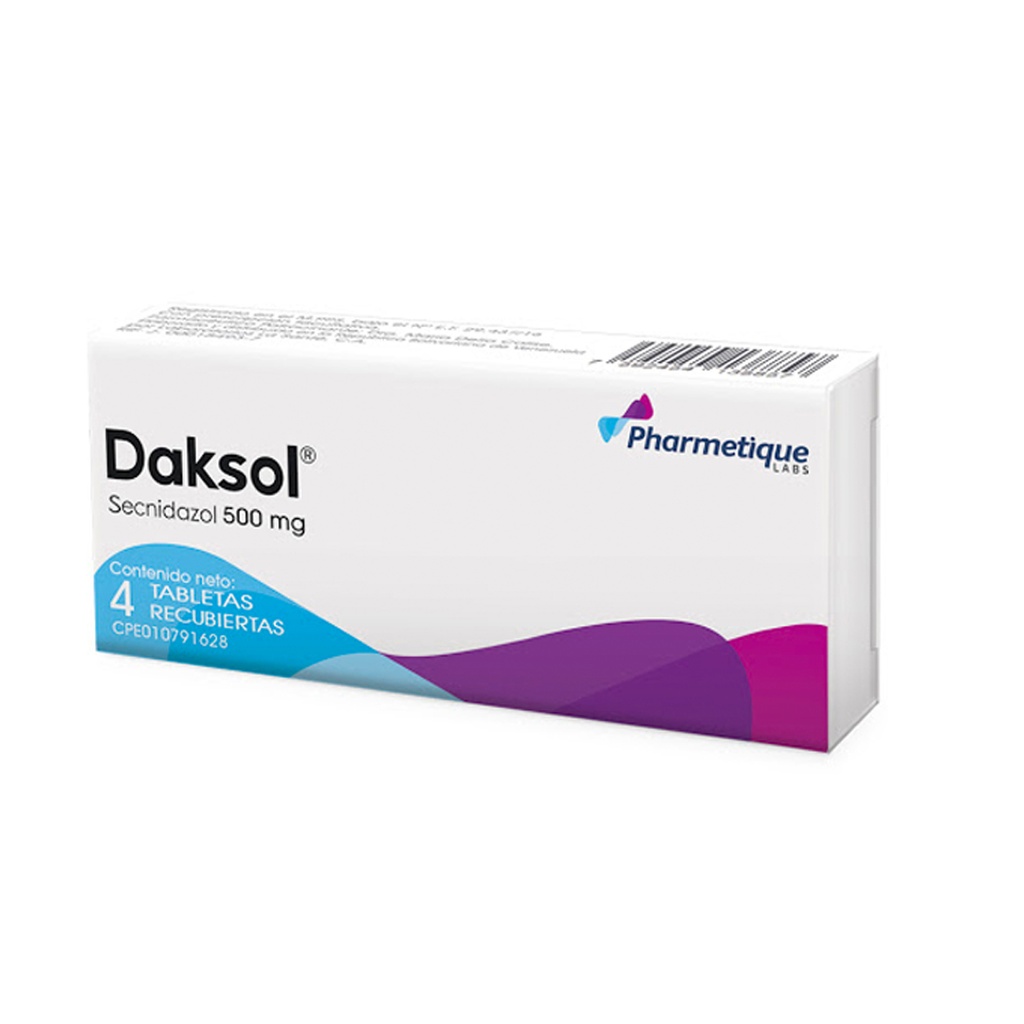 DAKSOL 500MG 4 TAB PHARMETIQUE