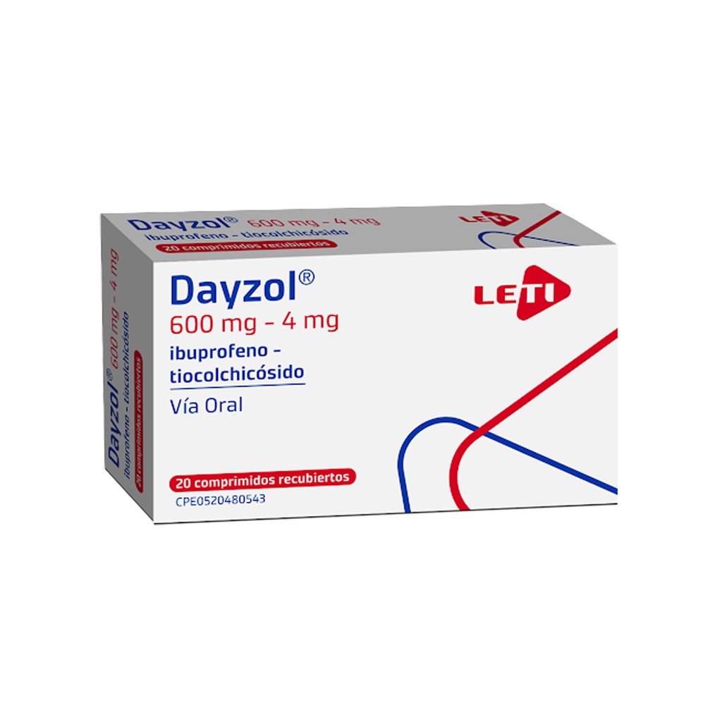DAYZOL 600/4MG 20COMP