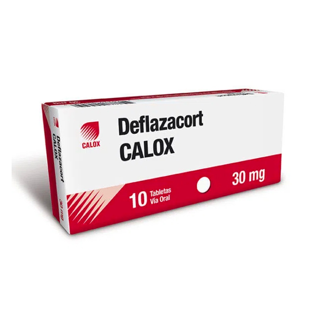 DEFLAZACORT 30MG X 10 TAB CALOX