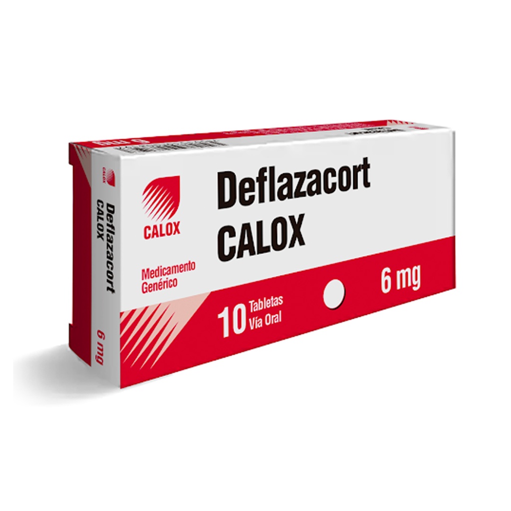 DEFLAZACORT 6MG X 10 TAB CALOX