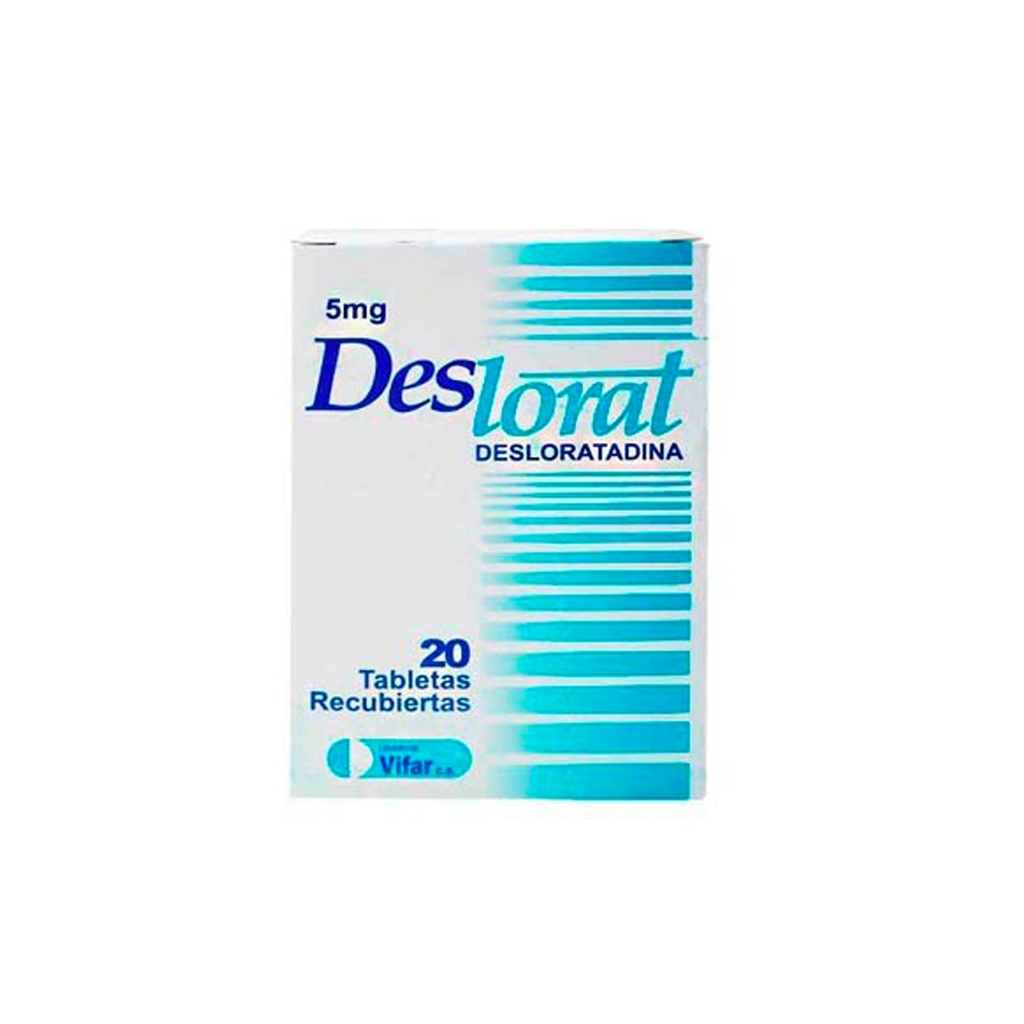 DESLORAT 5 MG 20 TAB OFTALMI