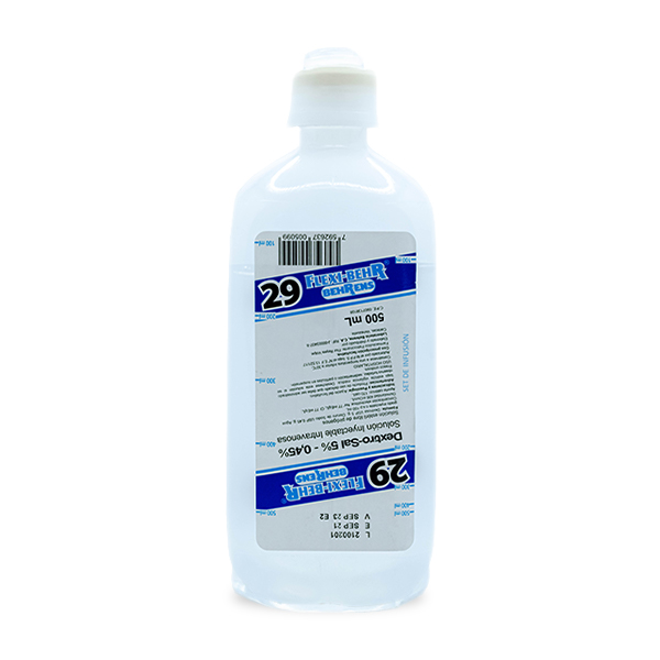 DEXTROSA AL 0.45% 500ML