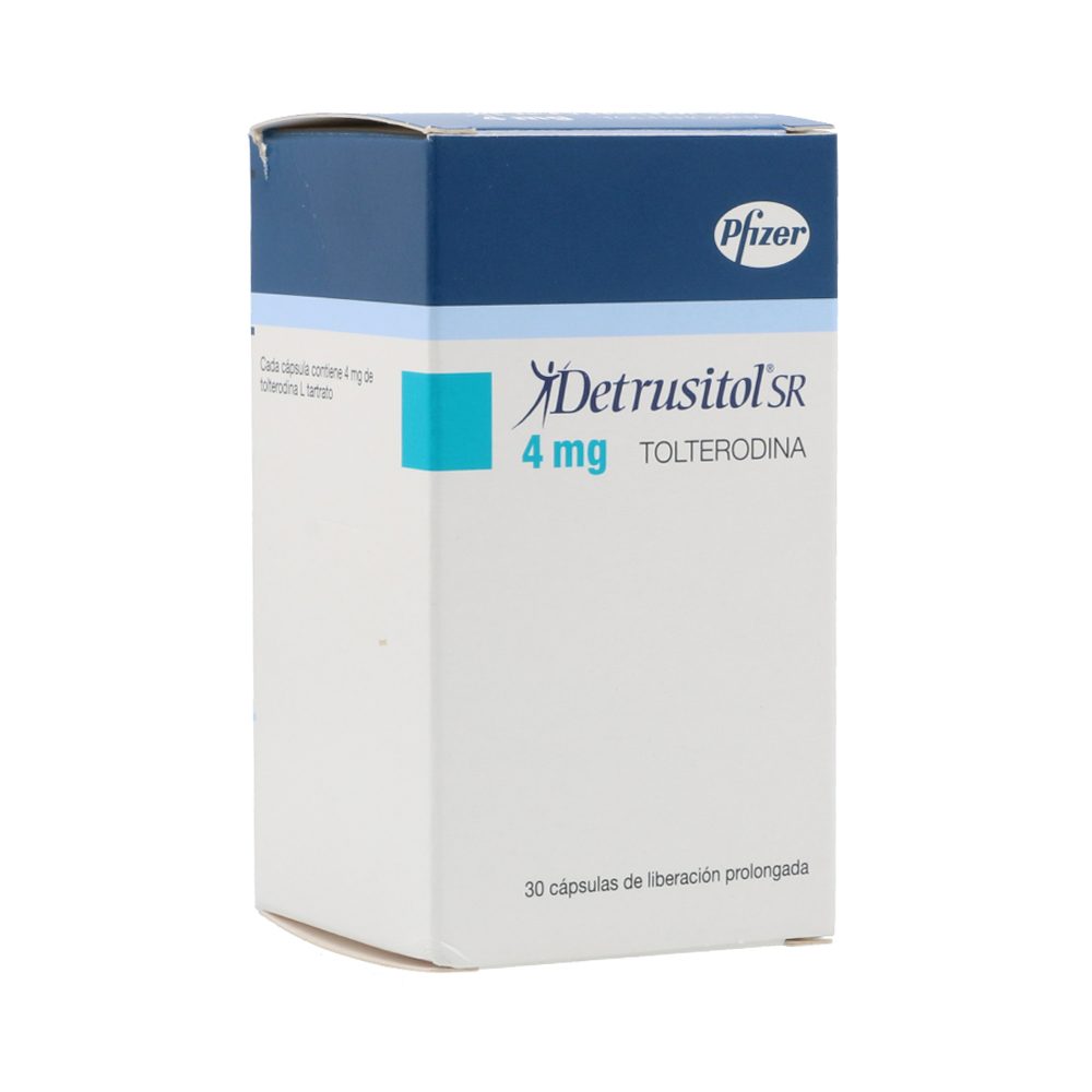 DETRUSITOL SR 4MG 30 CAP