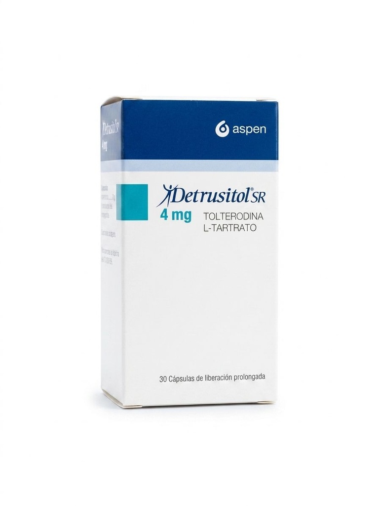 DETRUSITOL SR 4MG 30 CAP