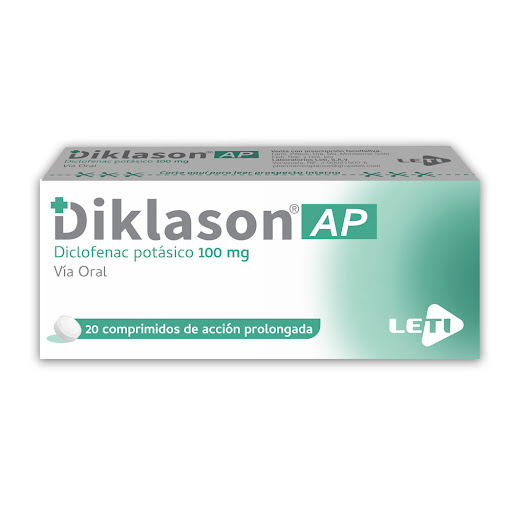 DIKLASON A.P 100MG 20COMP