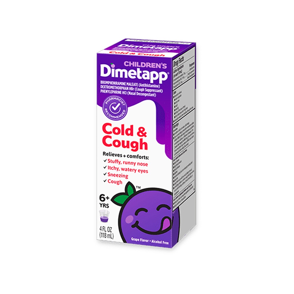 DIMETAPP COL & COUGH 118ML 