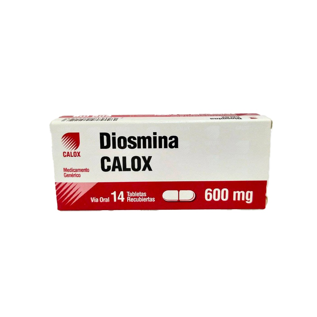 DIOSMINA 600MG 14TAB CALOX 