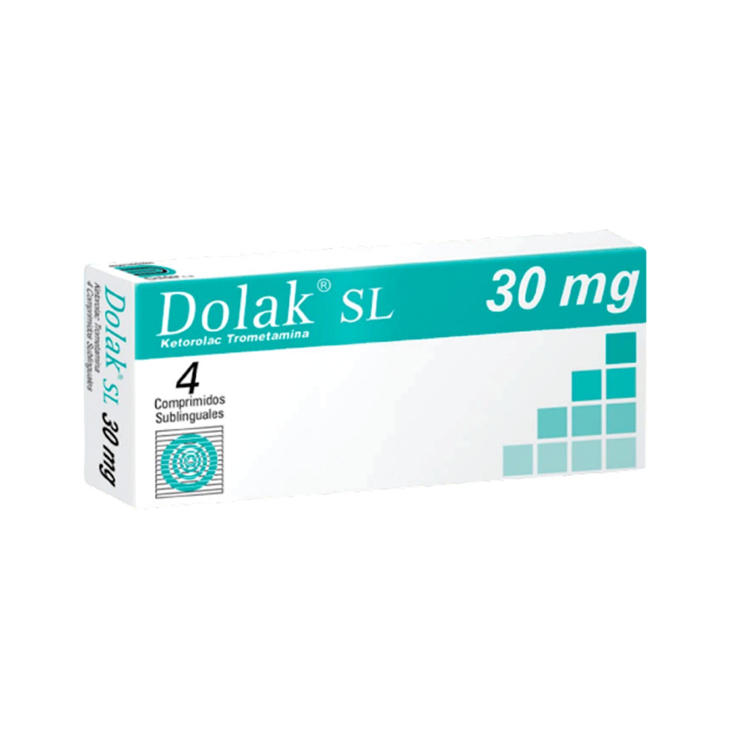 DOLAK 30MG 4COMP