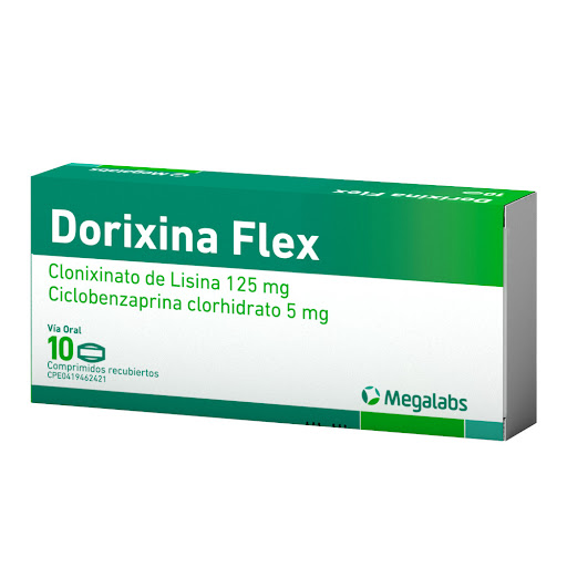 DORIXINA FLEX 125/5MG X 10COMP MEGALABS