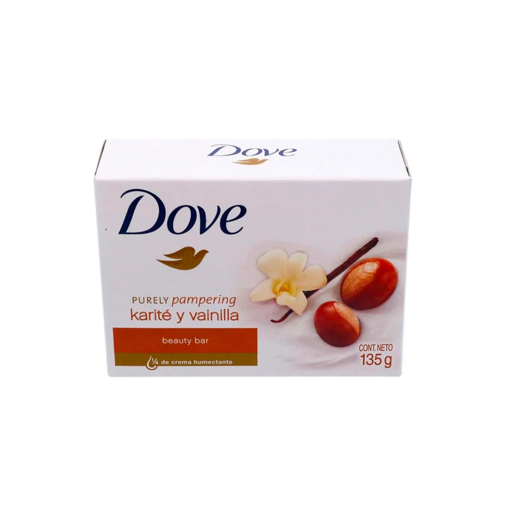 DOVE JABON VAINILLA 135G