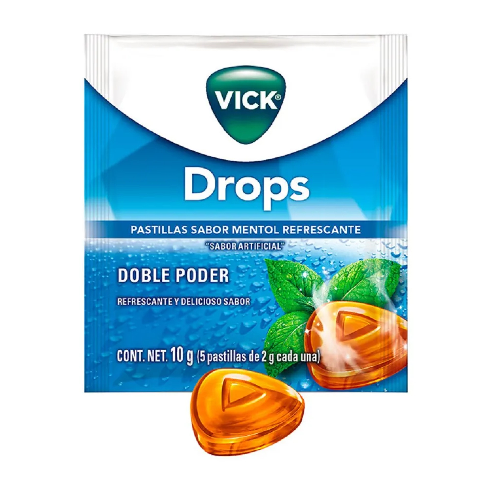 DROPS VICK SABOR MENTOL UNIDAD 