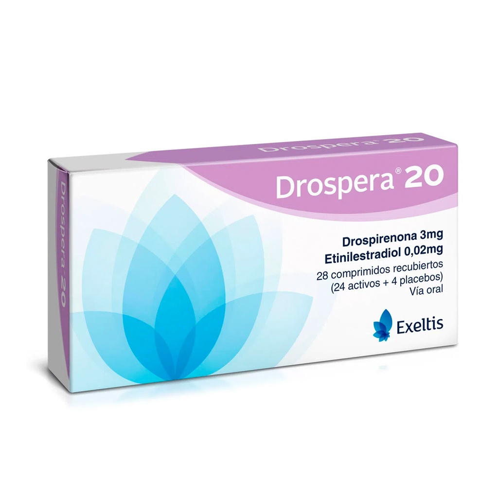 DROSPERA 20 3MG/0.02 28COM