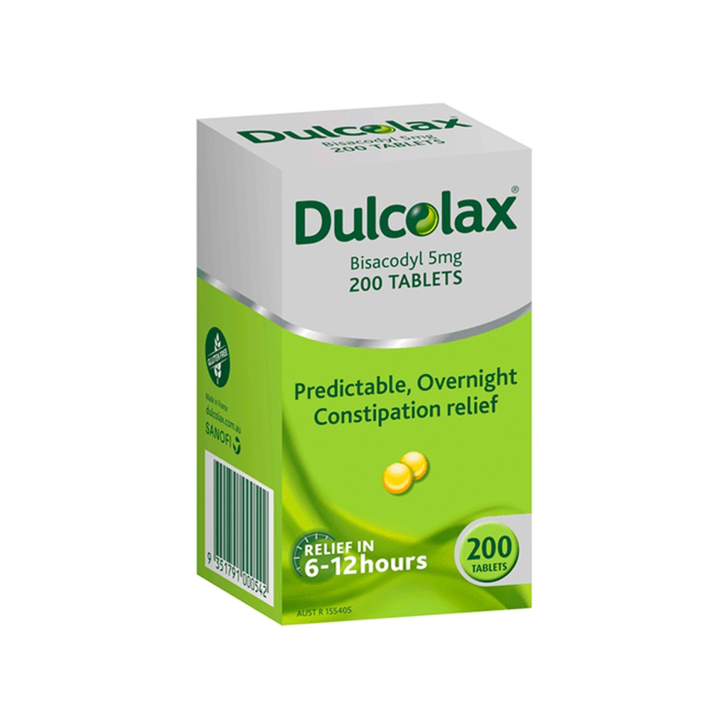 DULCOLAX 5MG 200TAB