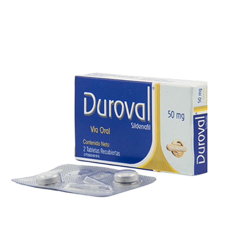 DUROVAL 50 MG 2 TAB