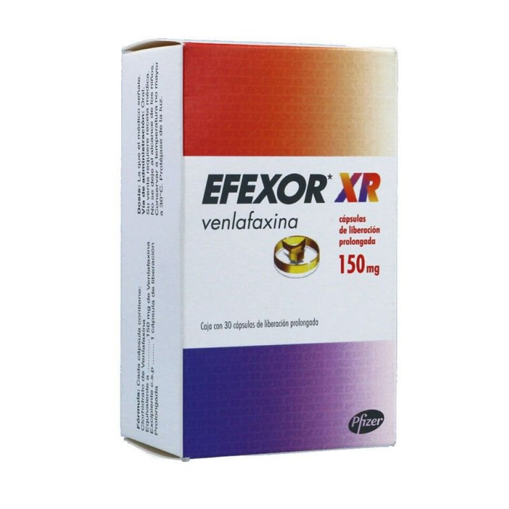 EFEXOR XR 150mg x 30 CÁPSULAS