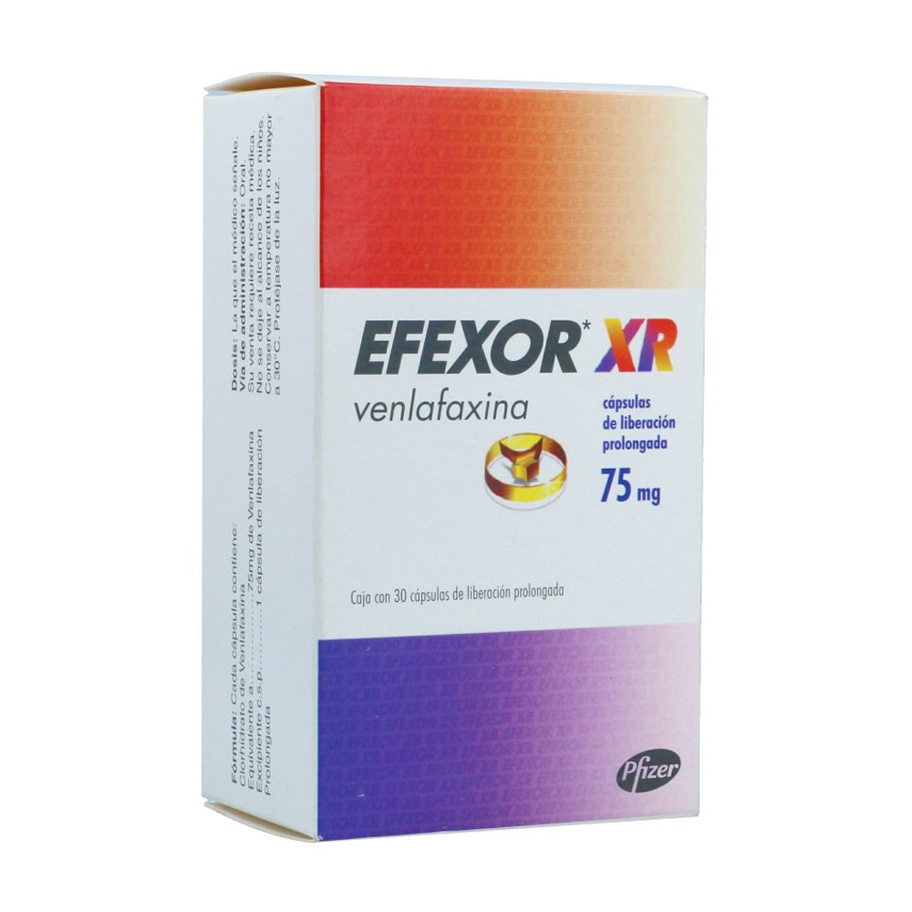 EFEXOR XR 75mg x 30 CÁPSULAS
