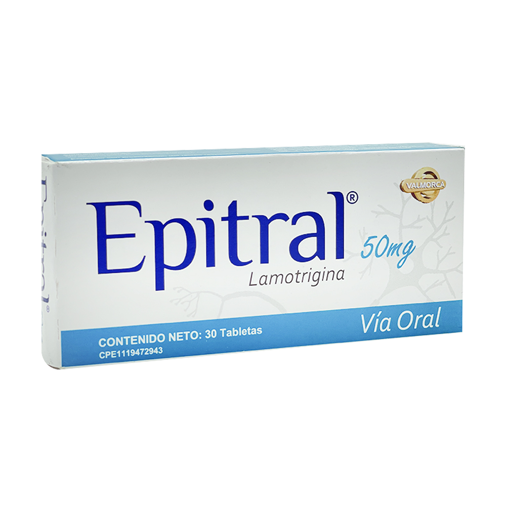 EPITRAL 50MG 30TAB VALMORCA