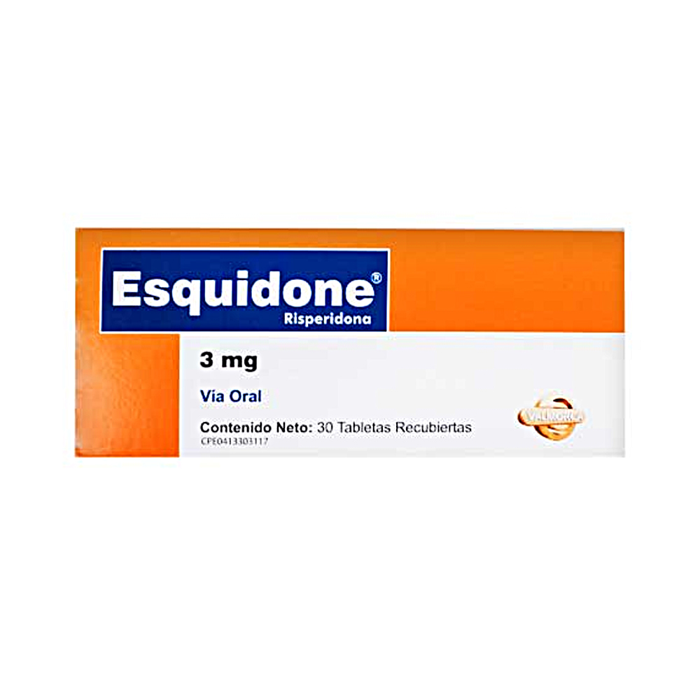 ESQUIDONE 3 MG 30 TABLETAS 