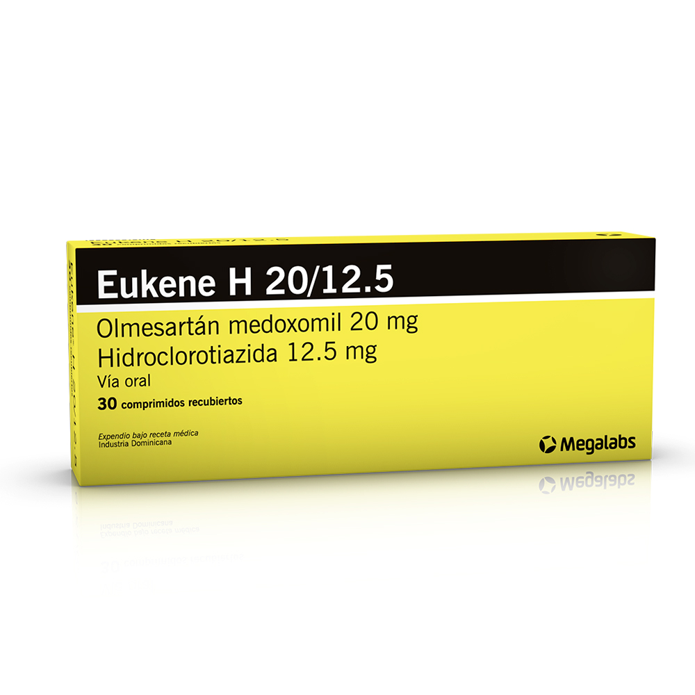 EUKENE HCT 20/25mg x 30 COMPRIMIDOS