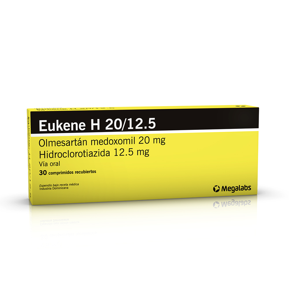 EUKENE HCT 20MG 12.5MG 30COMP 