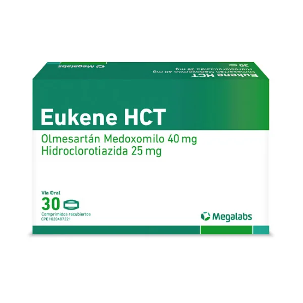 EUKENE HCT 40/25MG 30COMP MEGALABS