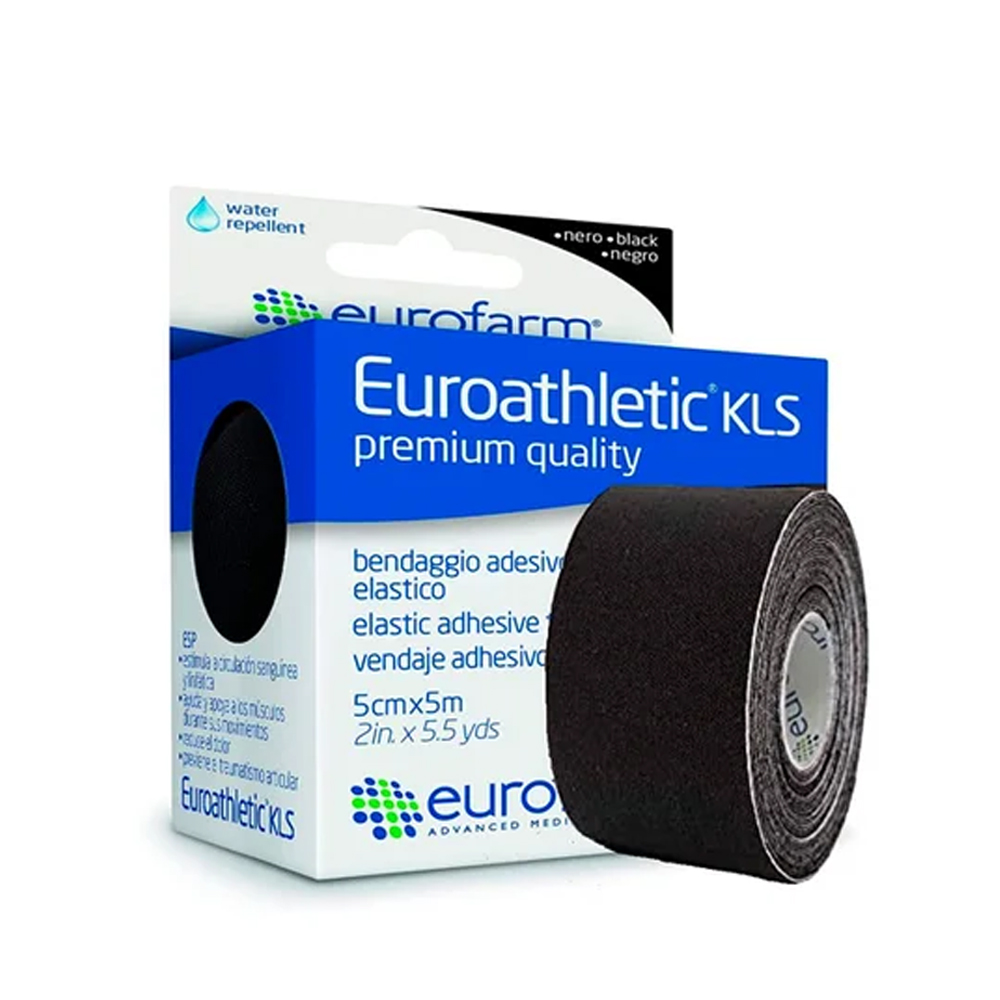 EUROATHLETIC KLS NEGRA 5CM X 5CM 
