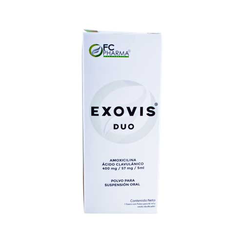 EXOVIS DUO 400MG/57MG/5ML POLVO SUSP FC FARMA OFERTA