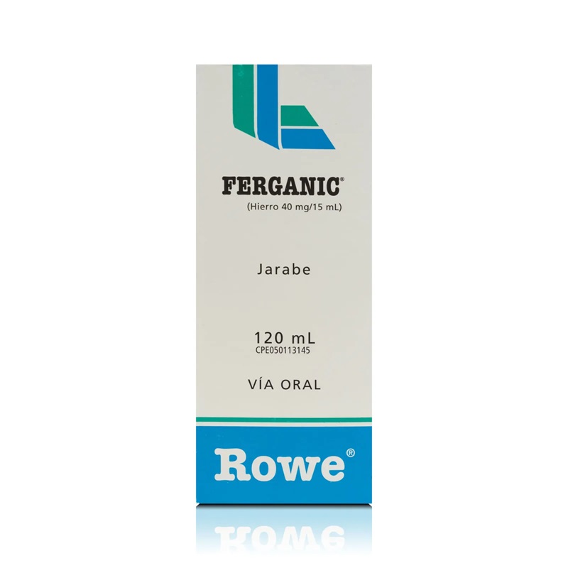 FERGANIC 40MG/15ML JBE 120ML ROWE