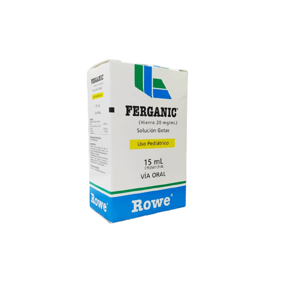 FERGANIC PED 20MG/ML GTS 15ML ROWE