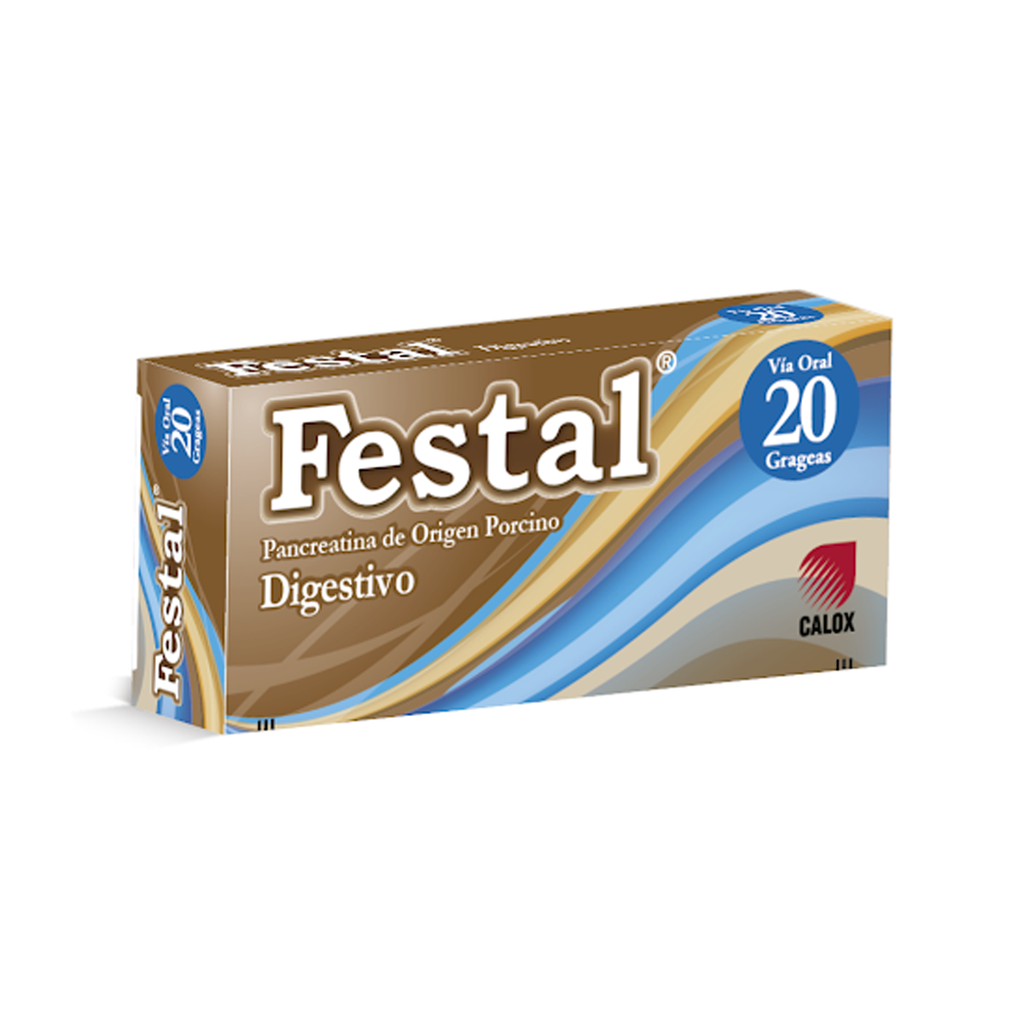 FESTAL X 20 TAB CALOX