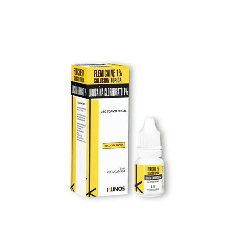 FLEMICAINE SOLUCION TÓPICA  5 ML