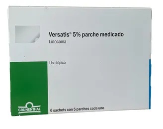 VERSATIS 5% PARCHE LIDOCAINA 30UND
