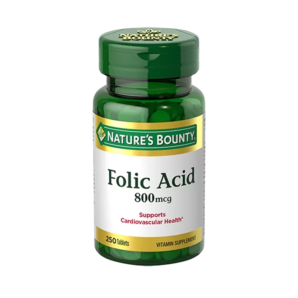 FOLIC ACID 800MCG 250 TAB NATURE BOUNTY