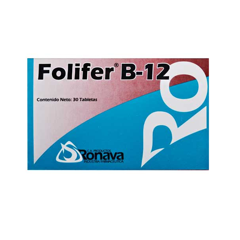 FOLIFER B-12 30TAB RONAVA