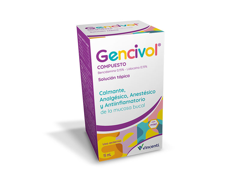 GENCIVOL COMP SOL 15 ML VICENTI