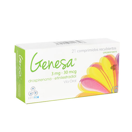 GENESA 3MG 30MCG 21COMP LETI