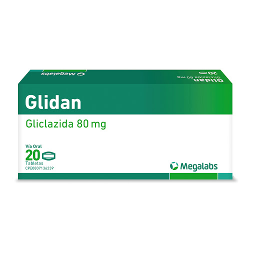 GLIDAN 80MG 20TAB MEGALABS