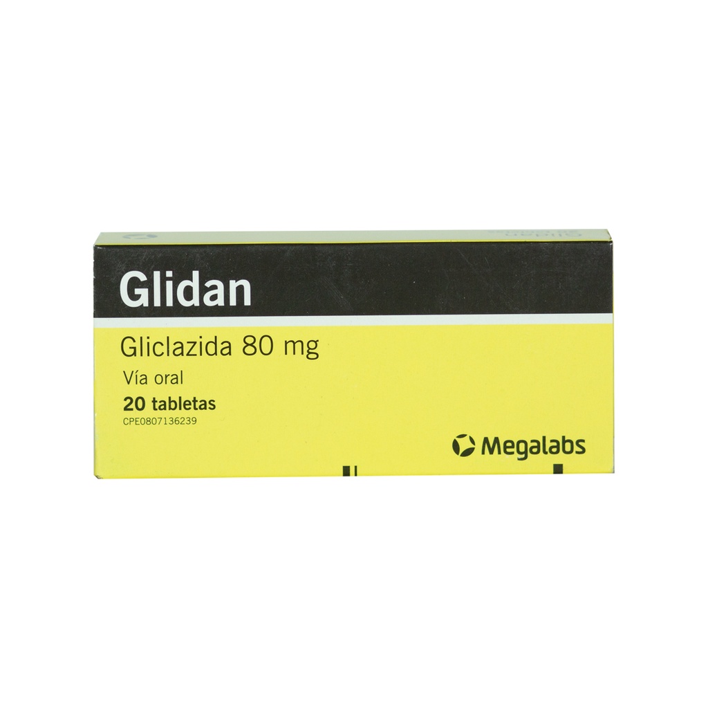 GLIDAN 80MG 20TAB