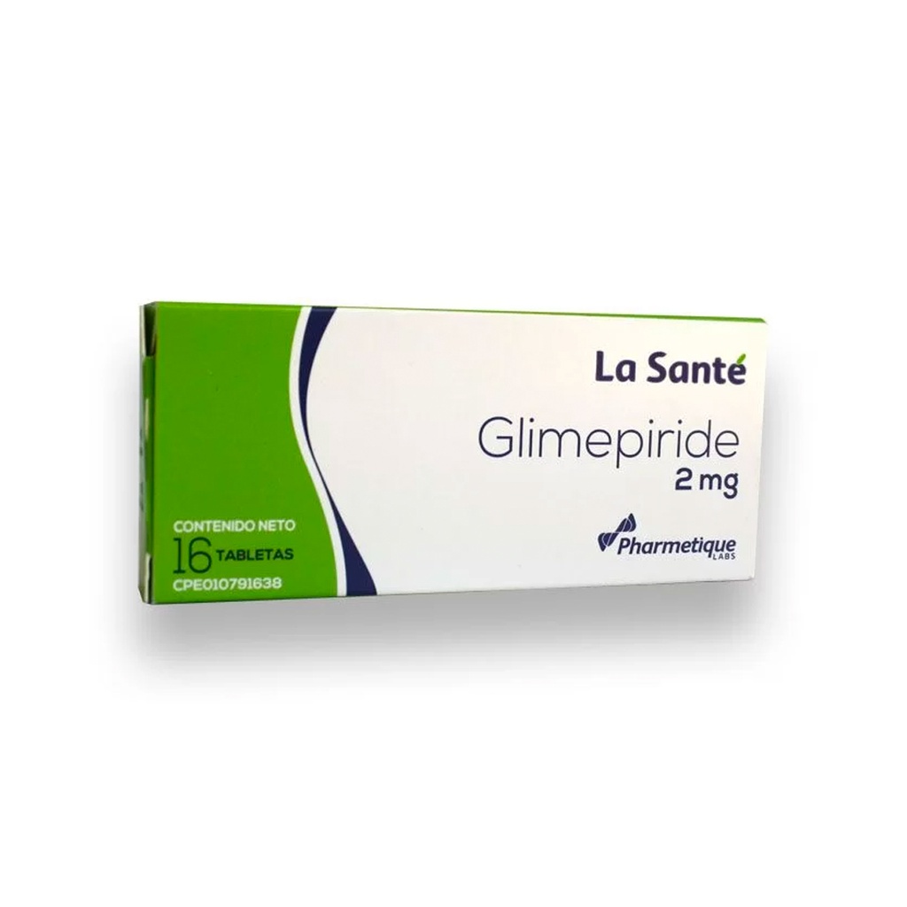 GLIMEPIRIDE 2 MG 16 TAB LA SANTE