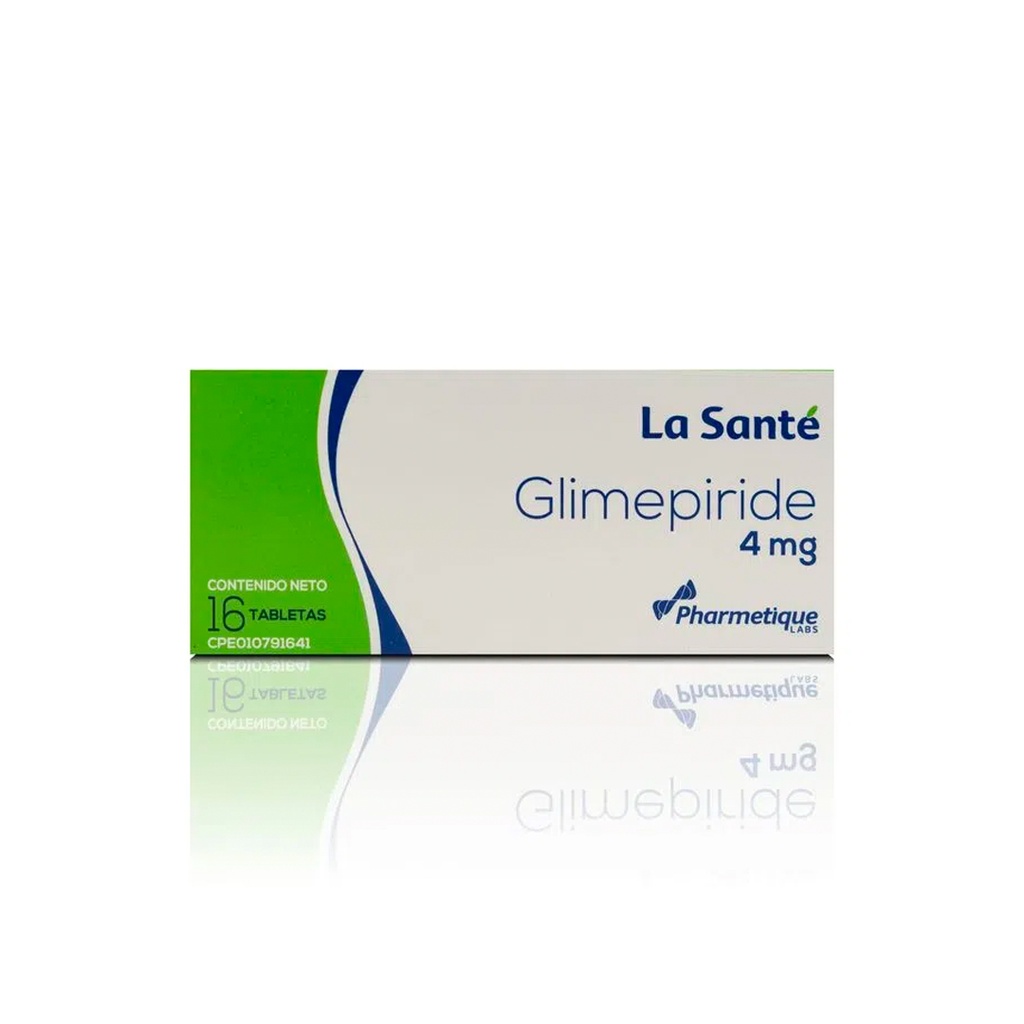 GLIMEPIRIDE 4 MG 16 TAB LA SANTE