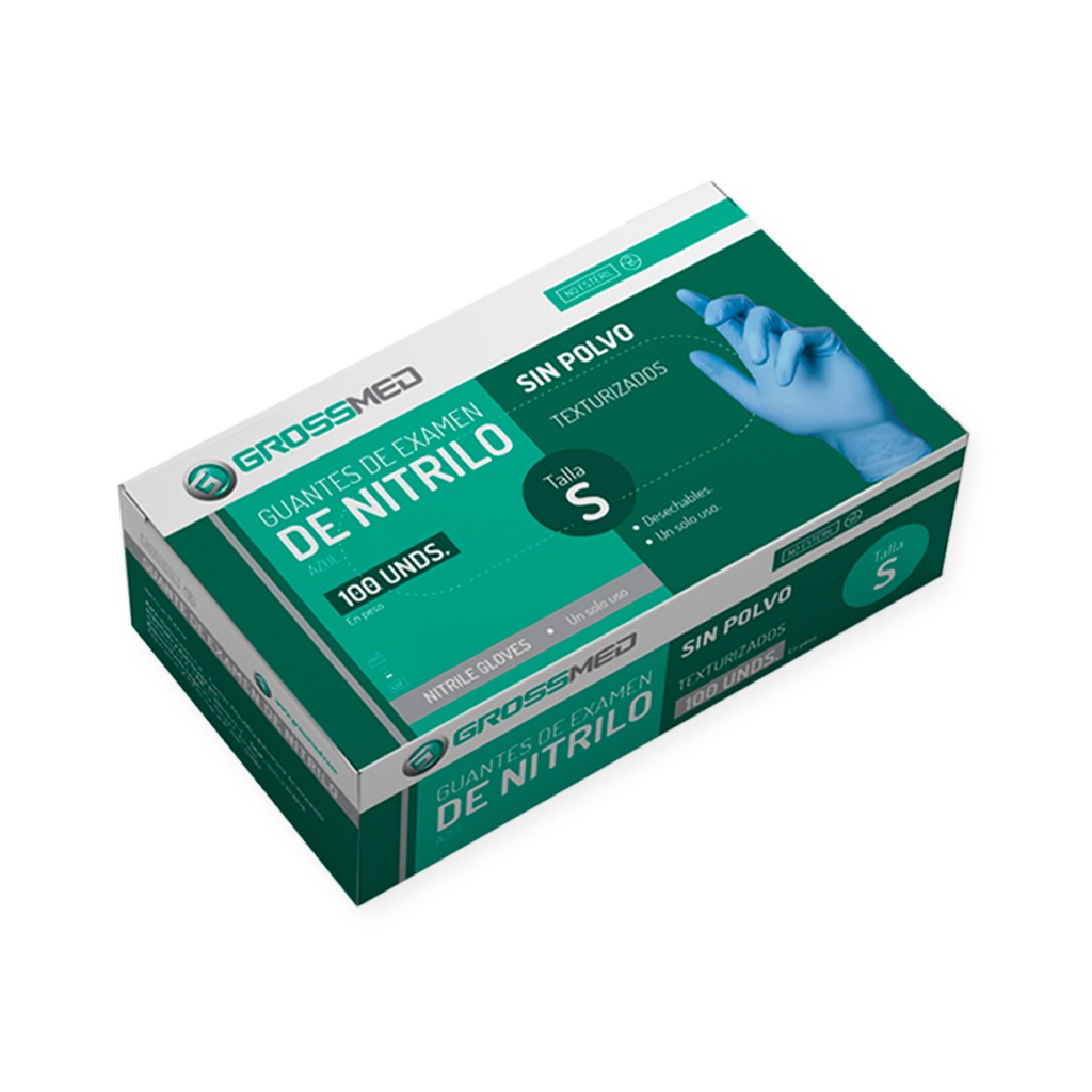 GUANTES NITRILO S 100UND