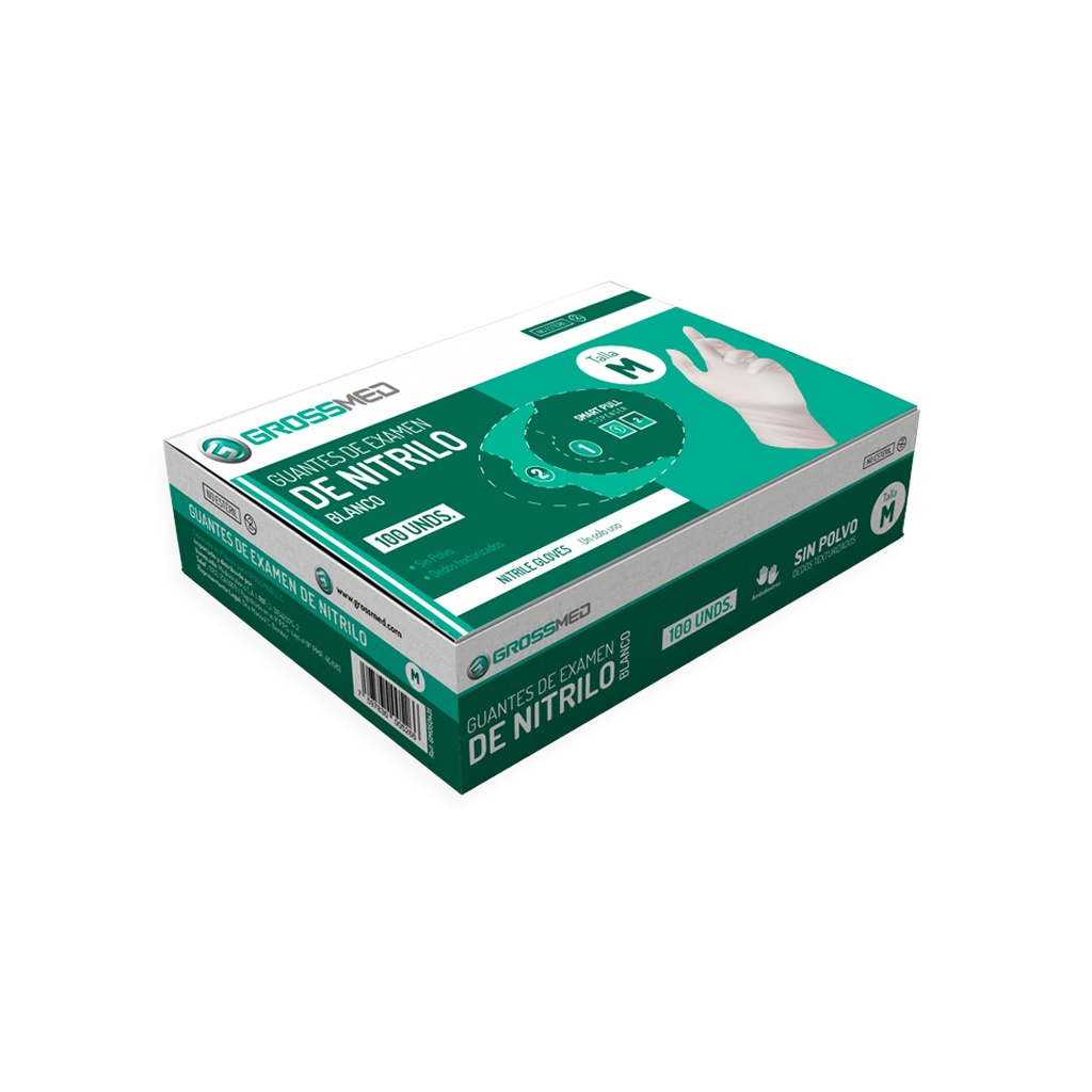 GUANTES NITRILO M 100