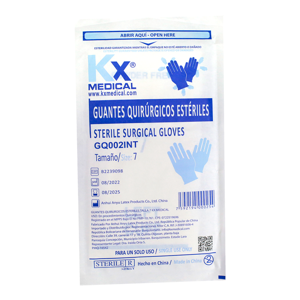 GUANTES QUIRÚRGICOS ESTÉRILES
