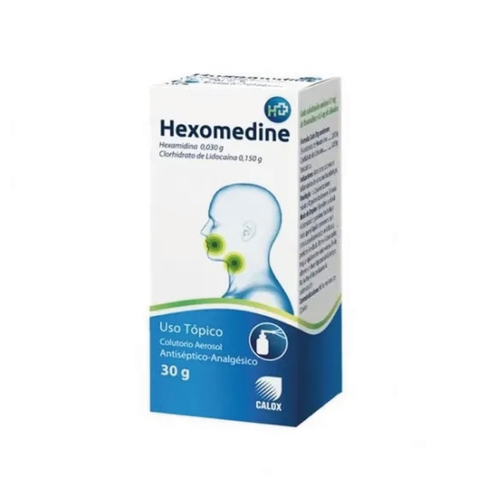 HEXOMEDINE AEROSOL 30G CALOX