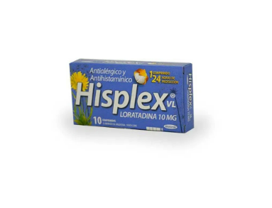 HISPLEX 10MG 10COMP