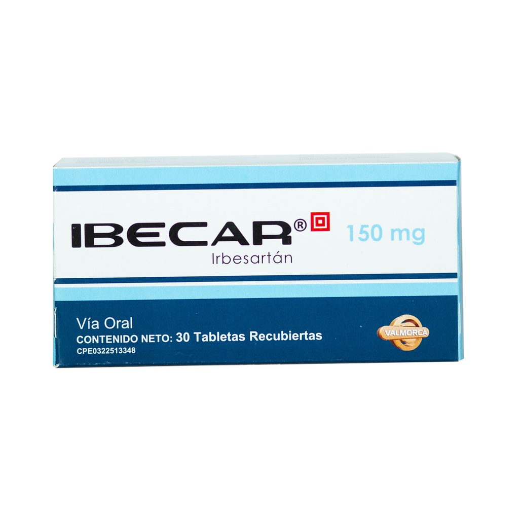 IBECAR 150 MG 30 TABLETAS VALMORCA
