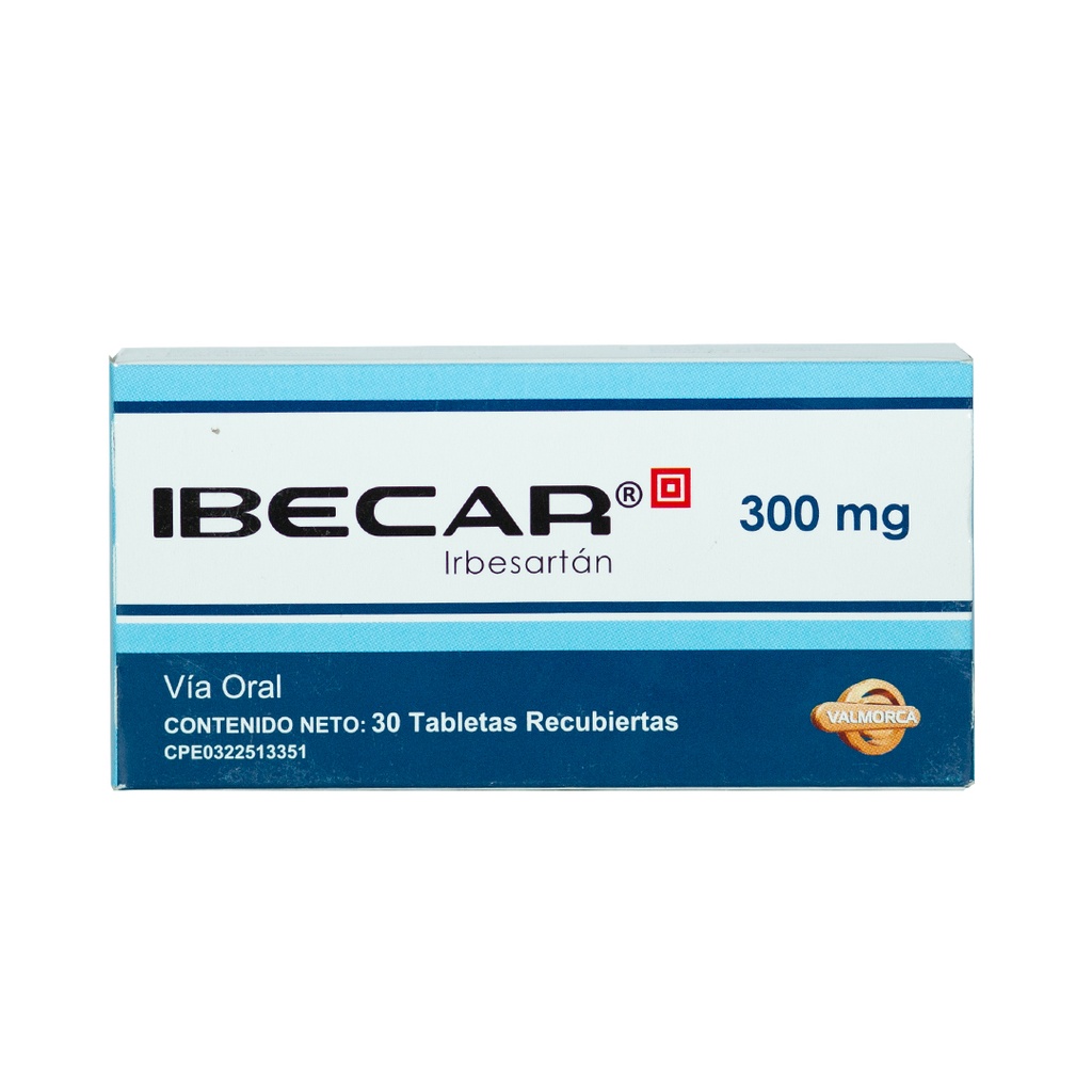 IBECAR 300MG 30 TABLETAS VALMORCA