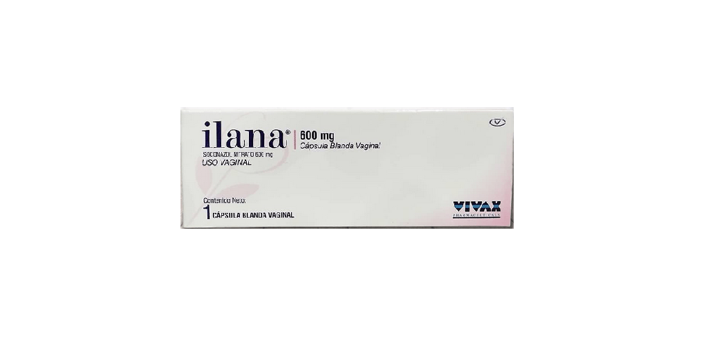 ILANA 600 MG 1 CAP BLAN VAG