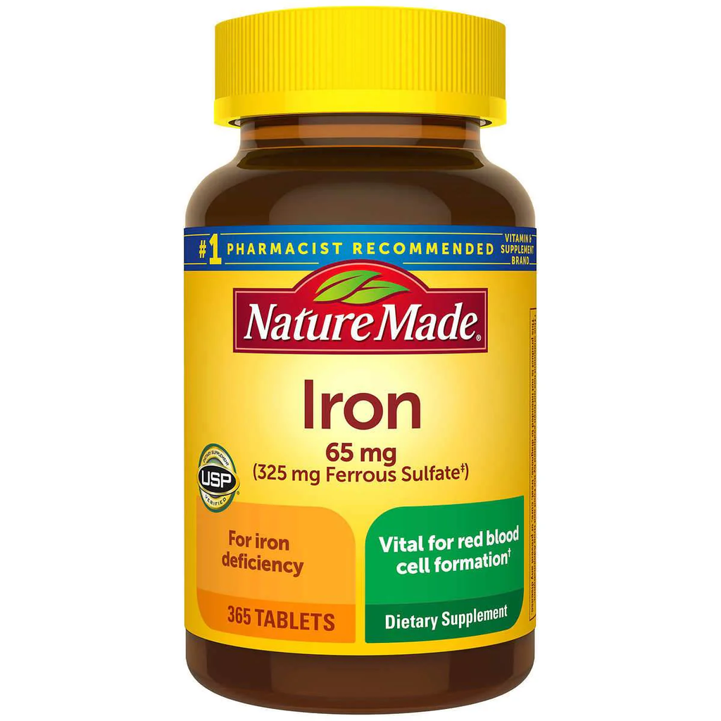 IRON 65MG 365 TABLETAS NATURE